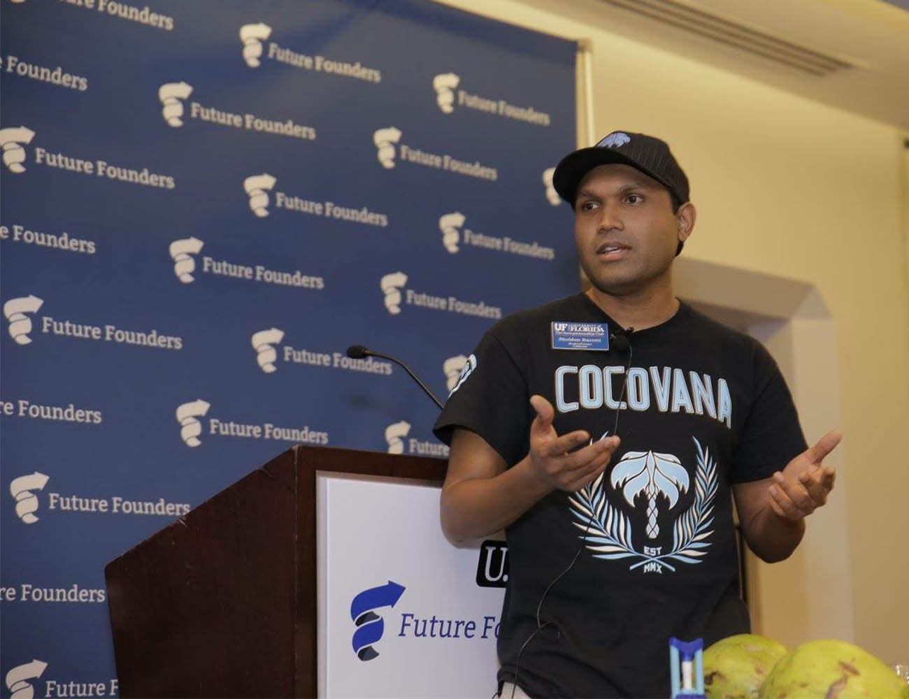 Cocovana Founder Selected to Join the Future Founders National Fellowship Cohort Sheldon Barrett Coconut
